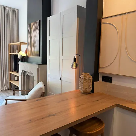 Cosy 2-bedroom For 4 Guests Near Sint-pieters Station, Perfect For Exploring Historic
