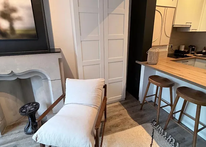 Апартаменты Cosy 2-bedroom For 4 Guests Near Sint-pieters Station, Perfect For Exploring Historic